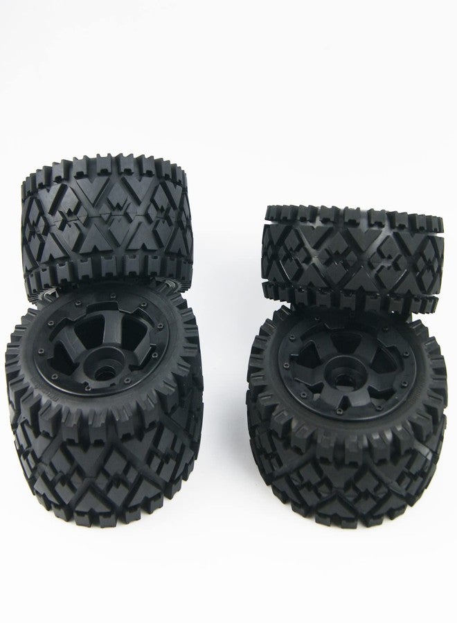 TITRACING Front Rear All Terrain Tire Wheel for 1/5 HPI ROVAN KingMotor KM BAJA 5B SS - Image 1